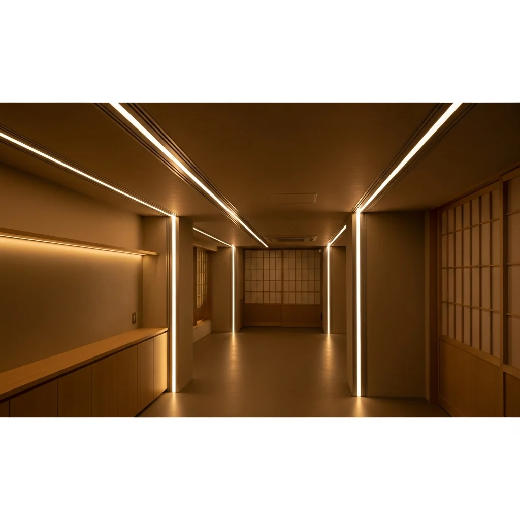 銭湯・スーパー銭湯・日帰り温浴施設のLED照明施工事例｜IP65防水・Ra90・省エネ50%削減