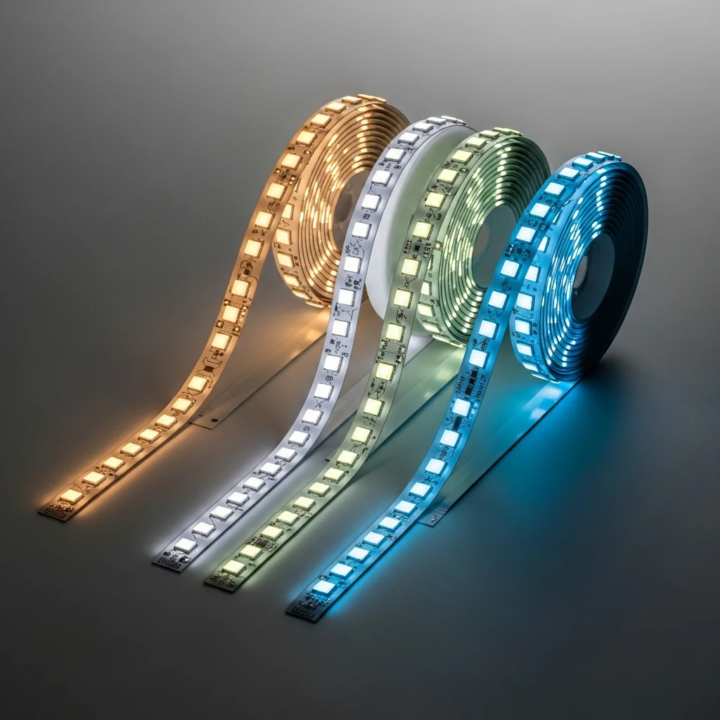 LEDテープをつなぐと色が違う・色ムラの原因と対処法｜ビニング・ロット差・電圧降下を診断