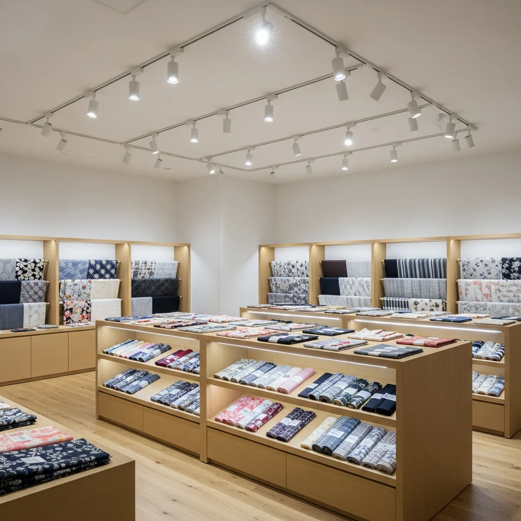 繊維工場・縫製工場 LED照明施工事例｜Ra90高演色・55%省エネ・年間41万円削減