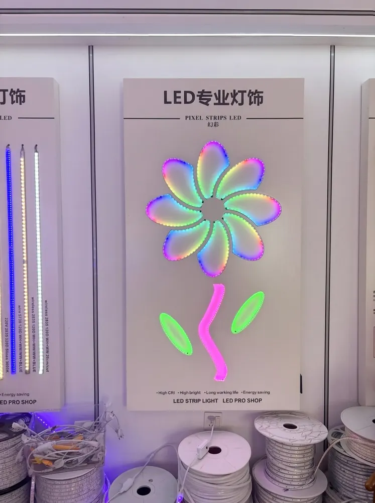 ピクセルLEDテープ(色が流れる)